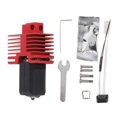 Hotend Kit 0.2mm Integrated Detachable Hardened Steel Nozzle 60W Ceramic Heater 3D Printer Hotend