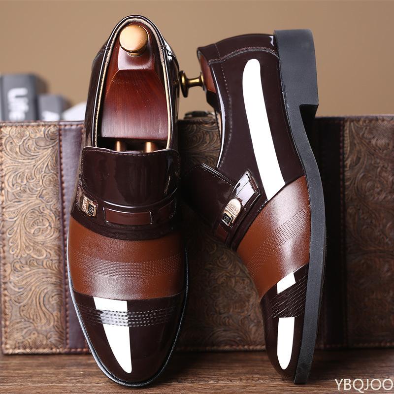 Fashion New Men's business Shoes Casual plus size leather shoes Fashion versatile formal shoes Male Trendy comfort Loafers Zapatos Homme