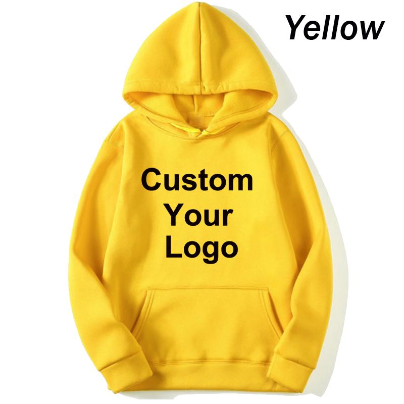 Custom Your Logo DIY08 Hoodies Men Women Customize Any Design Style Print Sweatshirt Hooded Streetwear
