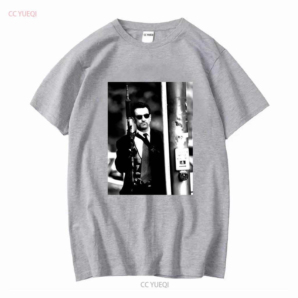 Cult Classic Movie Heat Robert De Niro Shootout Scene V3 T Shirt Vintage Washed Stretched Breathable Soft Unisex