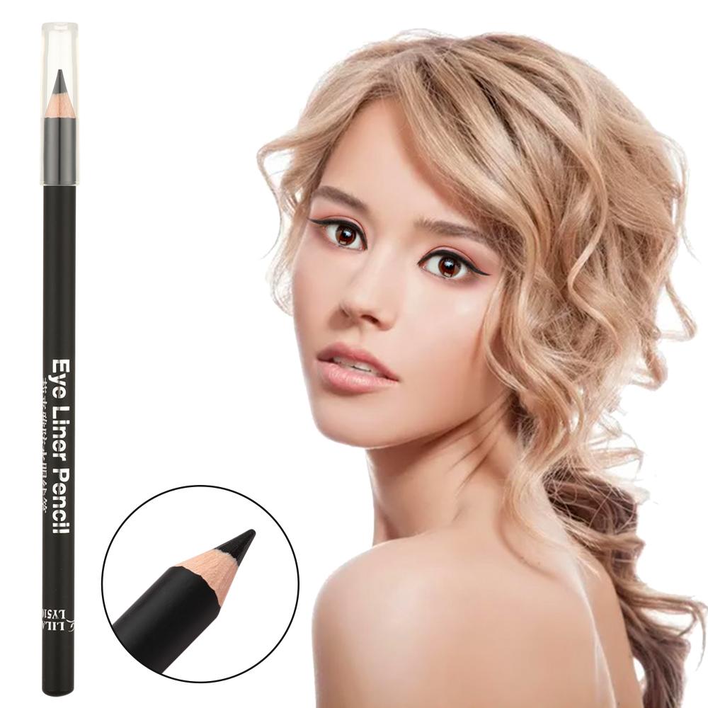 Fashion Lasting Cosmetic Eyeliner Pencil Makeup tool Black Waterproof