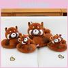 Adorable Sweet Panda Raccoon Plush Toy For Kids Soft Stuffed Animal Cushion