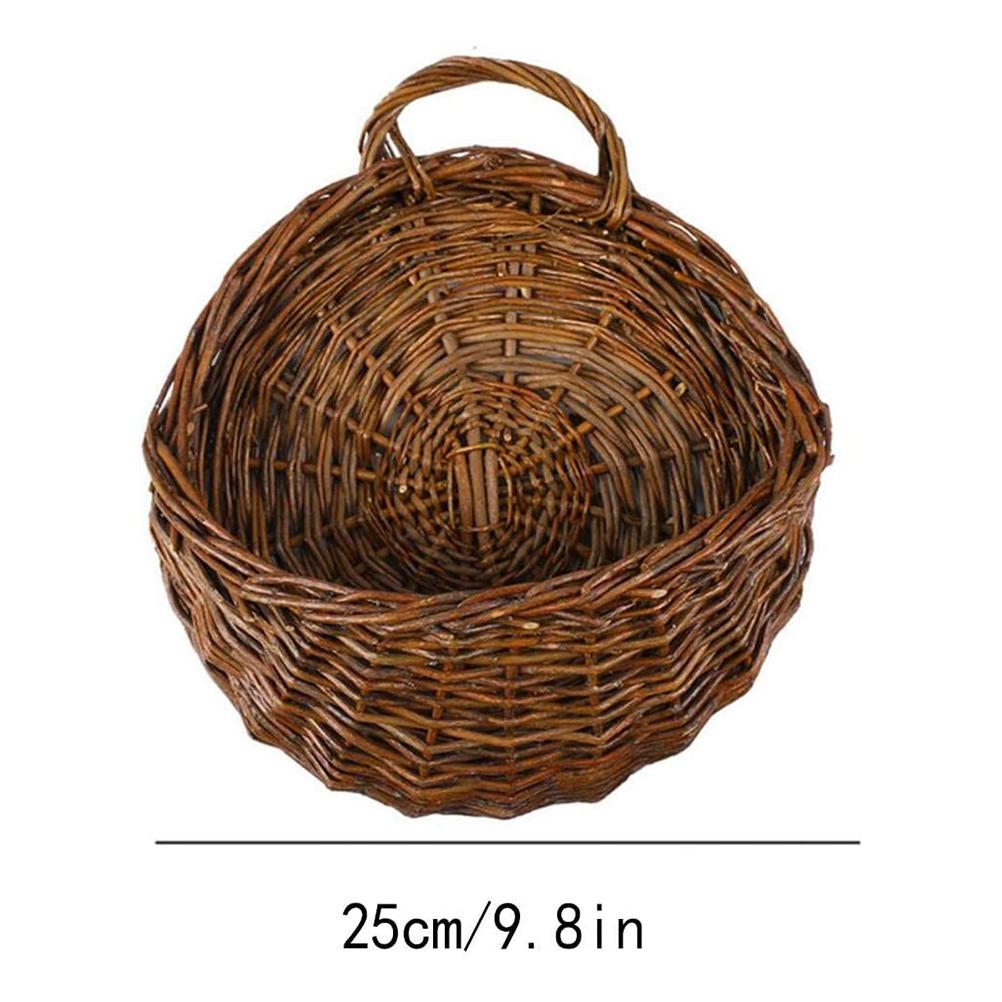 Hanging Flower Pot Plant Basket Wall Decoration Wall Hanging Plant Pots Basket Hanger Hanging Planters for Garden Wall