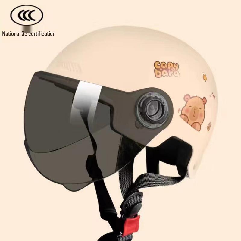 Certified Year-Round Kids' Helmet - Four Seasons Electric Vehicle Safety Helmets for Boys & Girls