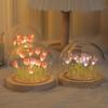 Tulip Night Light DIY Kit: Creative Desktop Ornament Gift for Girls' Bedroom or Valentine's Day