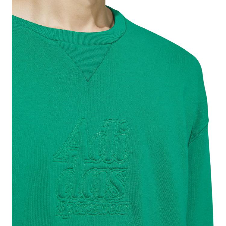 Adidas Graphic Sweatshirt Men Sweatshirt Smoke-Green IT3976