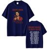 Rapper Bruno Mars The RoUnisextic 2026 Tour Print Tshirt Unisex Women Vintage Tshirt Short Sleeve Casual Cotton Hiphop Tshirts