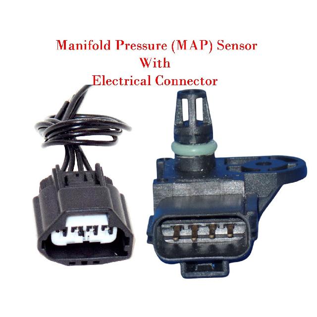 Manifold Absolute Pressure Sensor With Connector Fits: FORD Lincoln Mercury