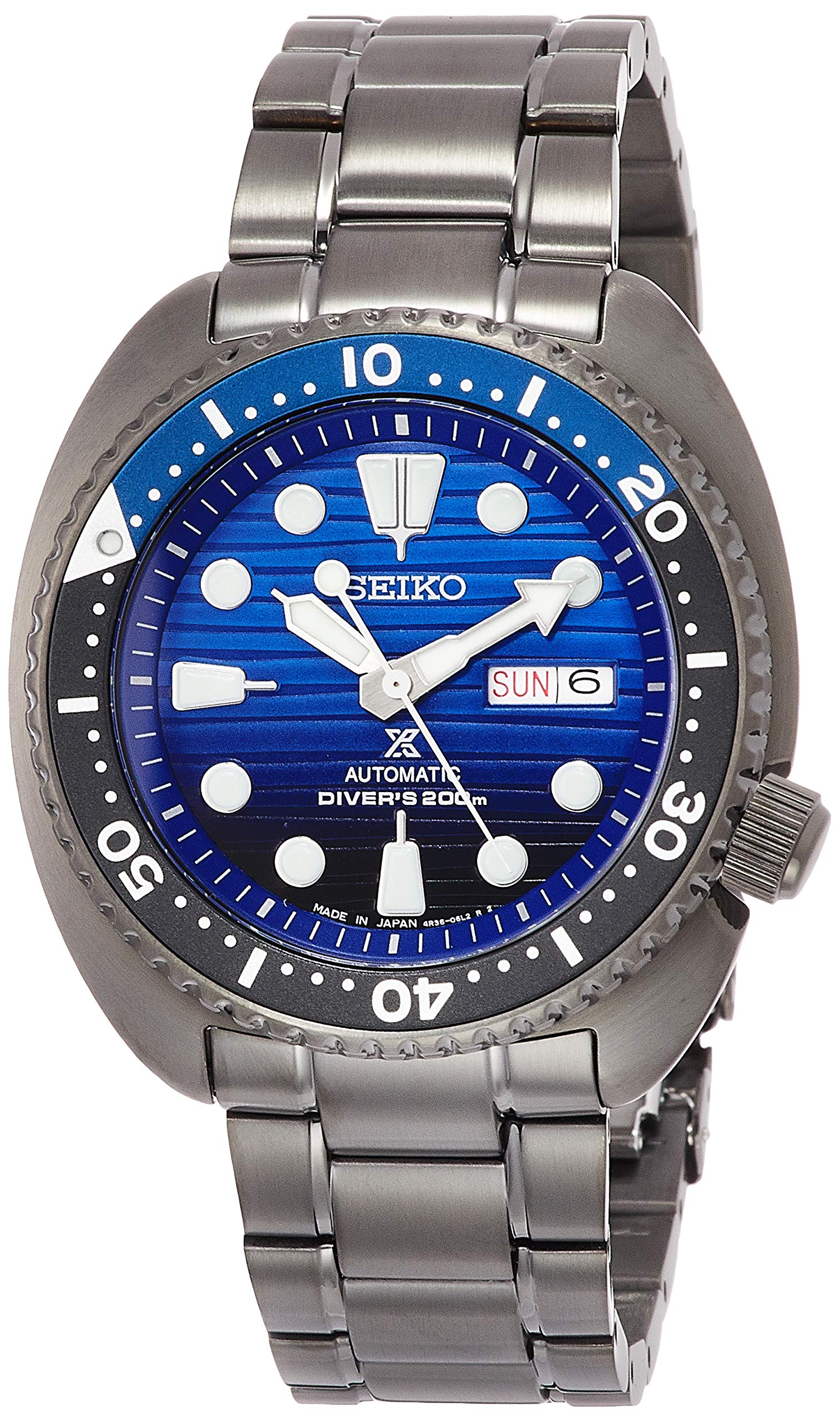 

Prospex Mechanical Save the Ocean Special Edition Limited Blue Dial Hardlex SBDY027 Black [Seiko Watch] Чоловічі