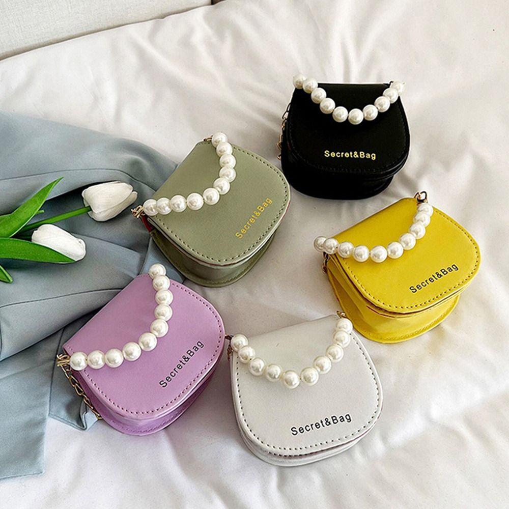 

Сумки на плечо с цепочкой, сумки из искусственной кожи с жемчугом, стильная мини-сумка через плечо, женская женская сумка