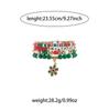 European & American Christmas Reindeer Beaded Bracelet: Creative Women's Holiday Jewelry