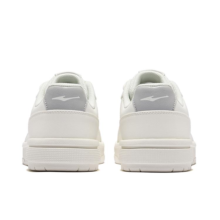 Hongxing Erke Tianhe Classic Versatile Lightweight Non-Slip Low-Top Skate Shoes Women sneaker Micro-Crystal-White 52125101480-001