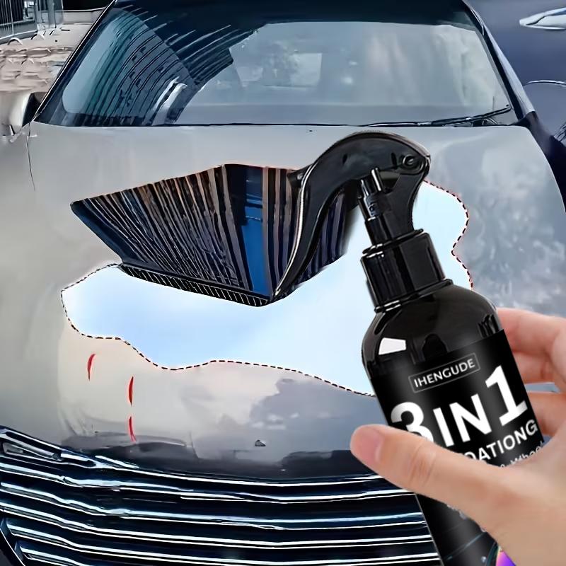 Car Coating Spray Quick-Acting Coating Spray 120ml Coating Agent Spray High Protection Fast Car Scratch Remover for Vehicles