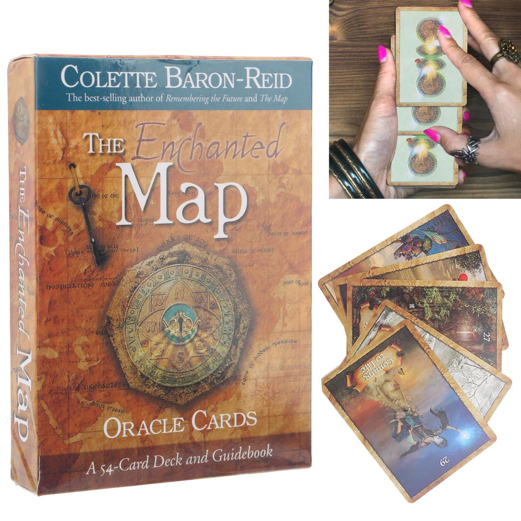 Paper Playing Cards Tarot Cards Divination Tarot Deck Interaction Board Game English Version