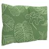 Pallet Cushions 3 Pcs Leaf Pattern Oxford Fabric