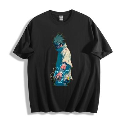 Naruto Sasuke Chidori T-Shirt - Bold Anime Design Unisex Tee