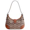 Coach Hamptons 27 Manico Regolabile Borsa Hobo in Pelle Borse da Donna Ambra Lucida CW654-LHBAR