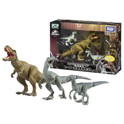 TAKARA TOMY Ania Jurassic World Hero Dinosaur Collection Set Animal Dinosaur Toy Ages 3+