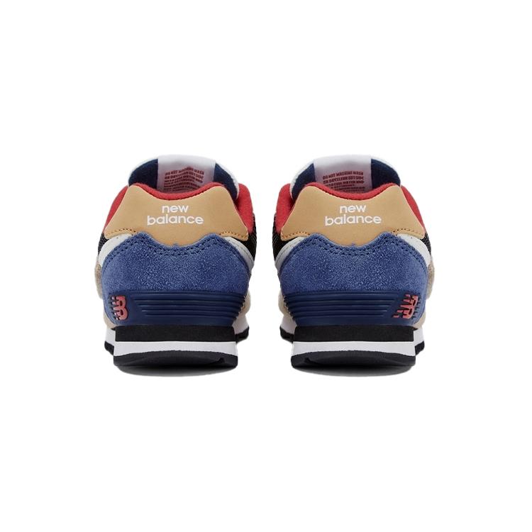 New Balance Comfortable Abrasion Resistant Low Top Toddler Shoes Beige Dark Blue Infant And Toddler IV574LC1