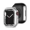 Drilled Protective Cover Case For  Series 7 41mm Frame  PC Case  Bumper Case For IWatch 7 Accessorie