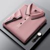 Men's 100% Cotton Short Sleeve Lapel Polo Shirt - 2026 Summer Casual Loose Fashion Top