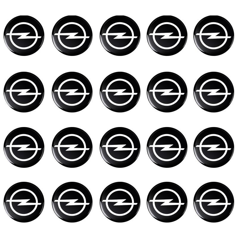 2/5/10 Stück 14mm Auto Schlüssel Emblem Aufkleber Auto Kontrollschlüssel Logo Zubehör Für Opel Insignia Astra Antara Meriva Zafira H G Corsa