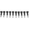 10pcs Set Tripod Mount Adapter Knob Long Thumb Screws with Nut for GoPro Accessories