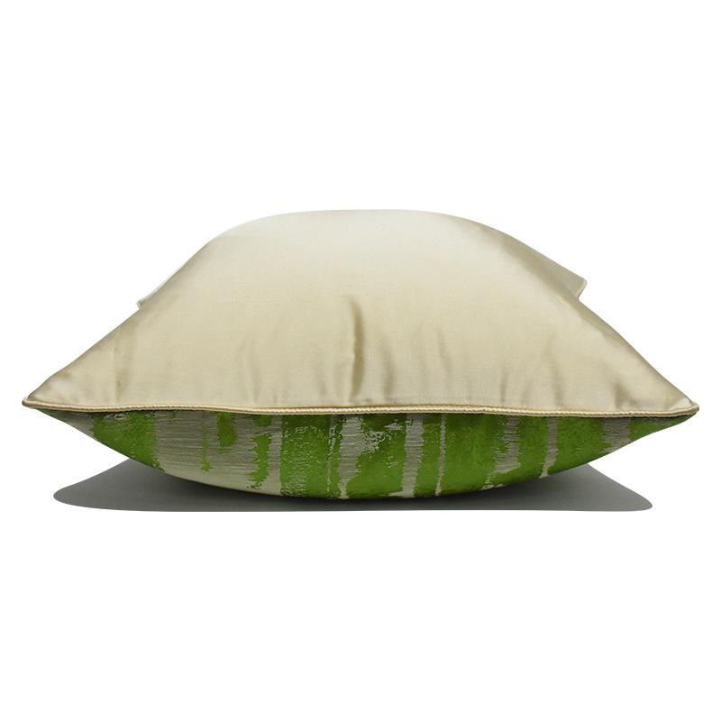 Villa Large Cushion Sofa: Soft Furnishings, Bedroom Furniture, Abstract Pillowcase, Light Luxury Style