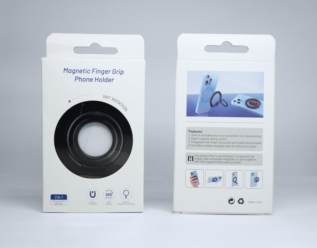 Dual-Sided MagSafe Magnetic Phone Stand with Ultra-Thin, Strong Magnet and 360° Rotation