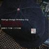 American Vintage Newspaper Boy Design Denim Casquette Hunting Cap [Tsutaeru] Cap/Retro 57cm-59cm