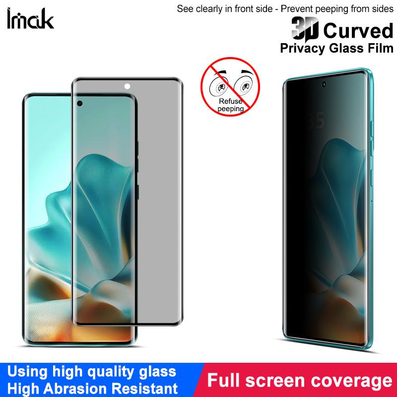 For Moto Edge 60 Fusion 5G 2025 Glass IMAK 3D Curved Privacy Tempered Glass Full Screen Coverage Film