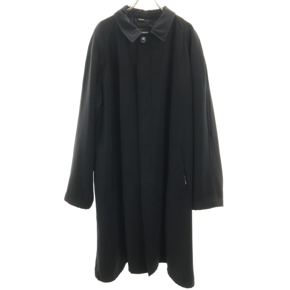 GIORGIO ARMANI made in Italy Long sleeve coat Black series Men's Used