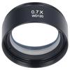 Extra objektiv Barlow Stereomikroskop Mikro Oljesäker Skyddande M48 0,7X 120mm