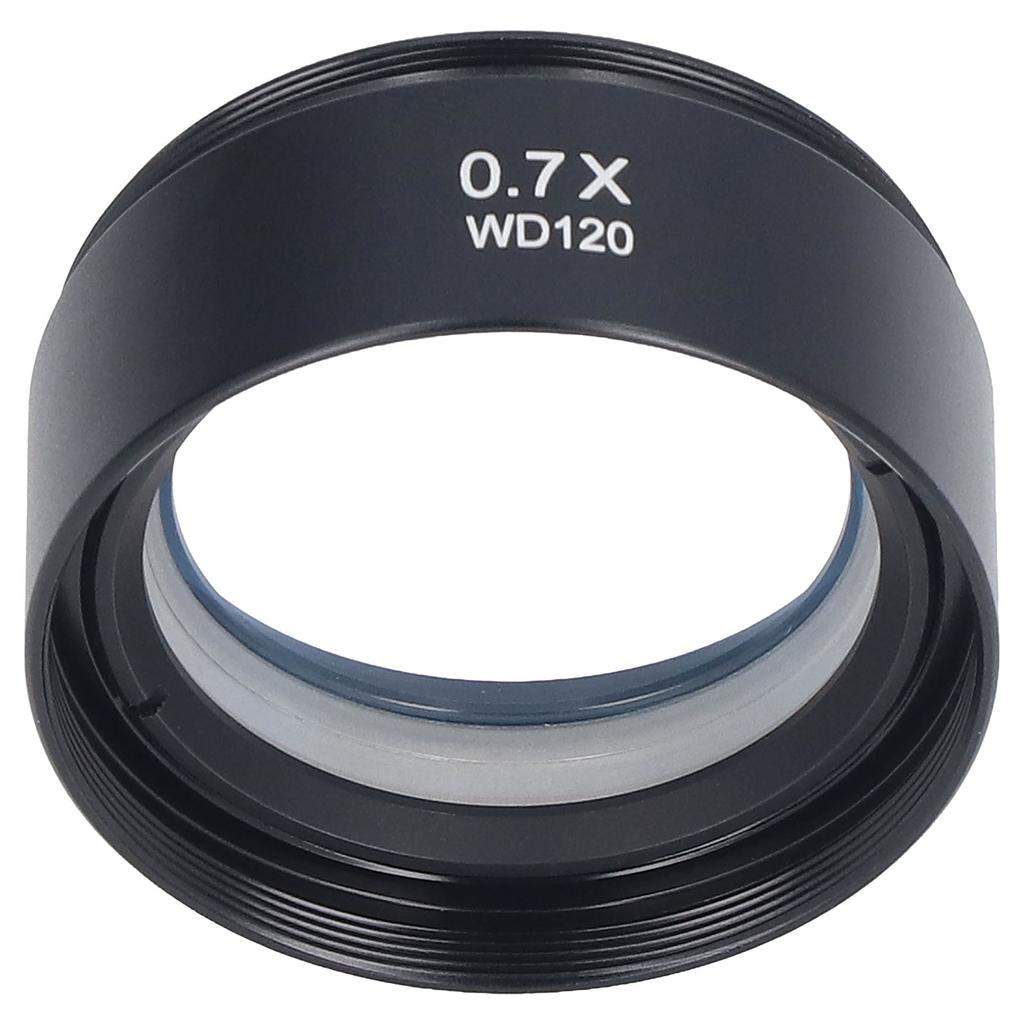 Extra objektiv Barlow Stereomikroskop Mikro Oljesäker Skyddande M48 0,7X 120mm