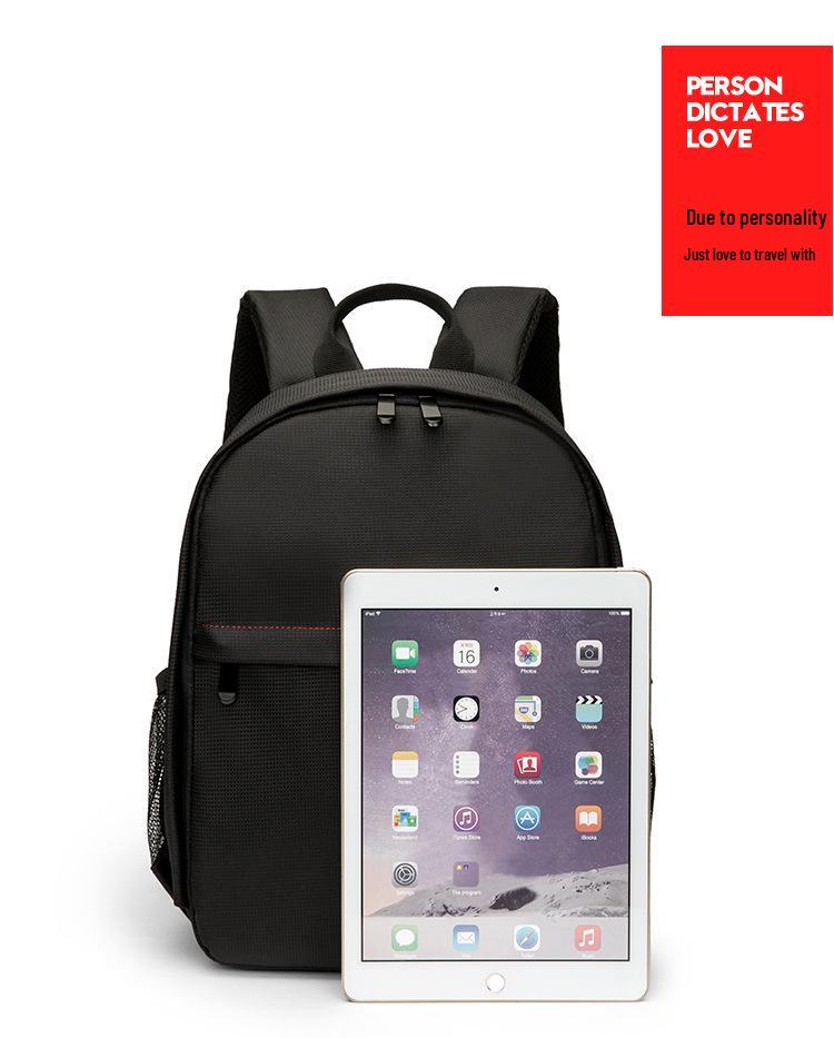 Outdoor Waterproof Large-Capacity DSLR Photography Backpack with Layered Storage