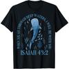 Cute Whale When You Go Through Deep Water I Will Be With You T-Shirt(1)