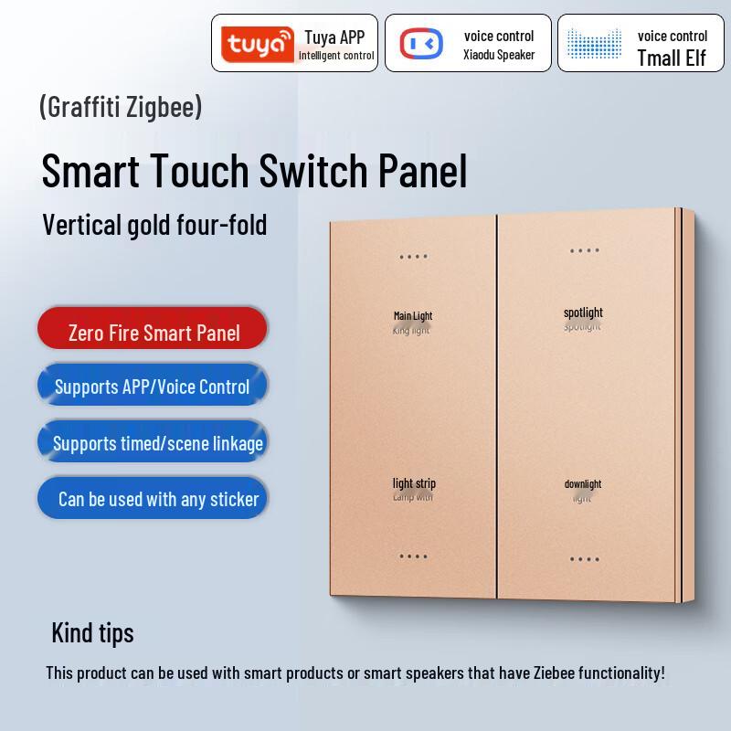 Zigbee Smart Control Panel Switch
