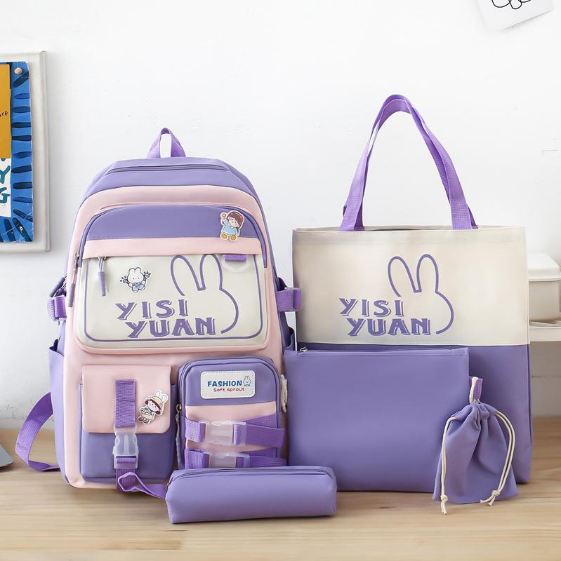 Симпатичный школьный рюкзак для девочек младшего школьного возраста — фото 7