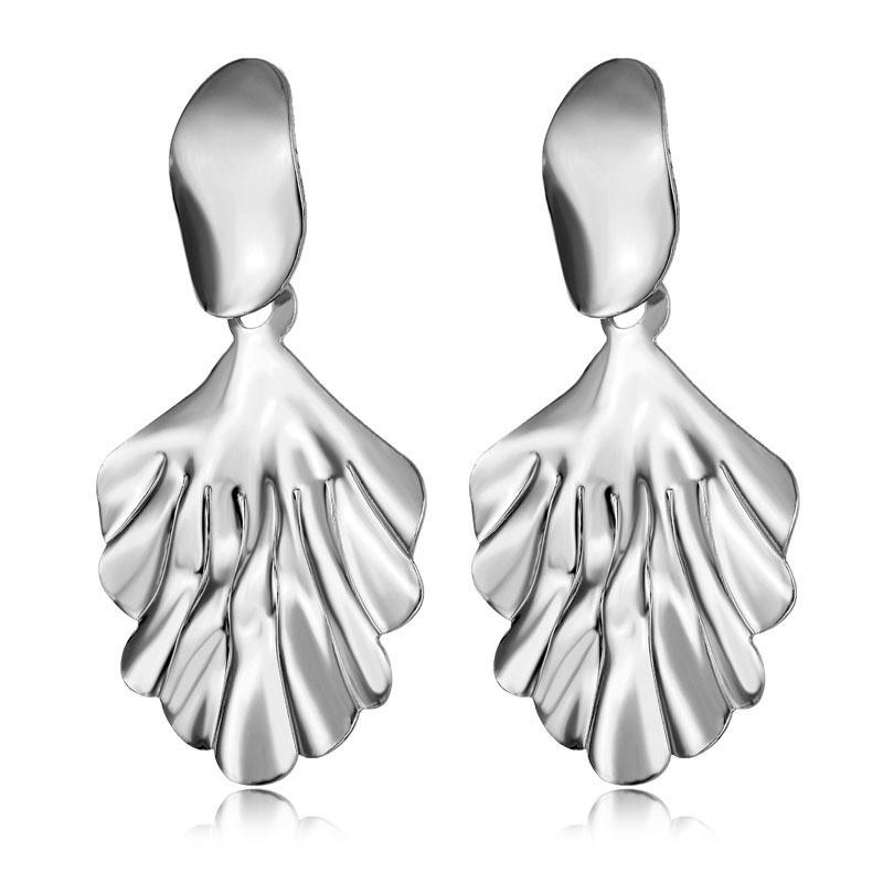 Alloy Sleek Treeshaped Earrings Trendy European American Style