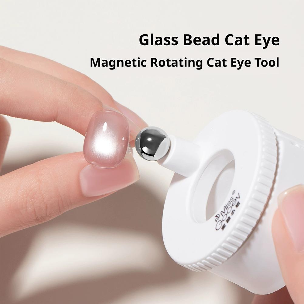 Professionelles Automatisches Katzenaugen-Nagelmagnet-Werkzeug Für Anfänger Für Breiten Perlen-Katzenaugen-Effekt-Maniküre, Schnelle & Einfache Nagelkunst
