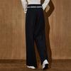 COOLHUT Women's High-Waist Lace Wide-Leg Pants