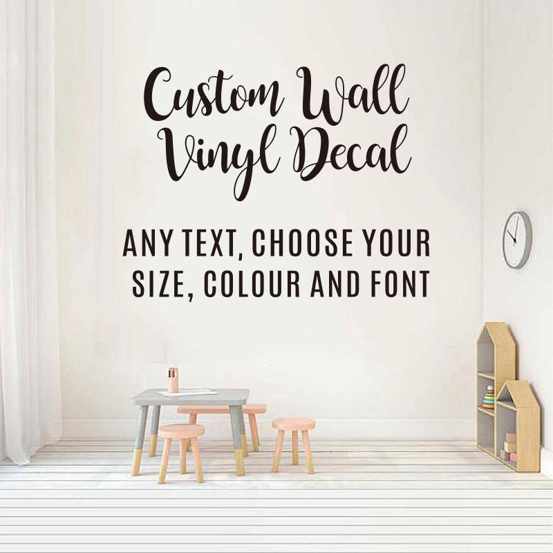Zelfklevende Vinyl Stickers Gepersonaliseerde Tekst Ontwerp Je Eigen Muurdecoratie Babykamer Decoratie Kinderkamer Sp-210 (gold,85x55cm)