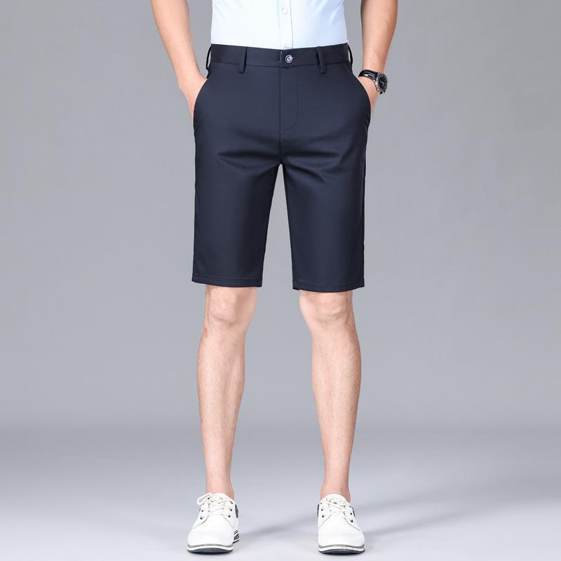 

Men s Black Non-Iron Stretch Casual Shorts - All-Season, Anti-Wrinkle, Straight Fit, Sports Style 38 (200 lbs)