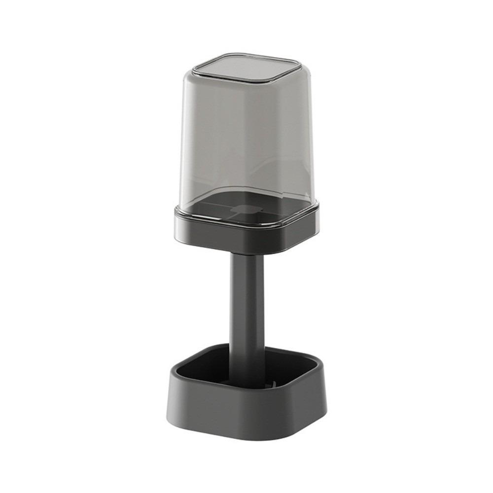 Simple Dustproof Toothbrush Holder All-in-One with Lid Toothbrush Organizer Portable Multi-functional Toothpaste Rack Couple