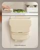 2025 Wall-Mounted Kitchen Trash Can: Punch-Free, Portable, Cabinet Door Design