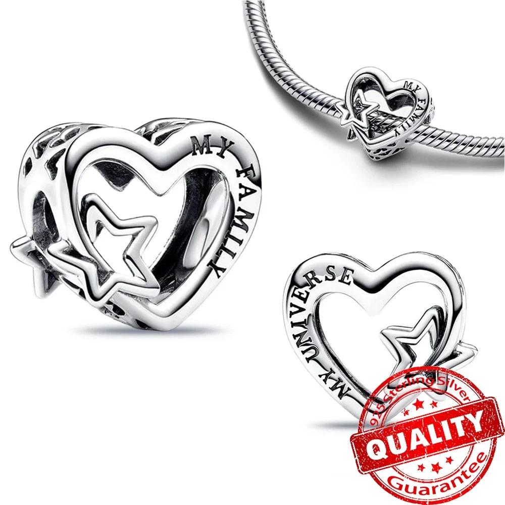 Luxury Copper Colorful Spacer Beads Flowers Butterfly Star Moon Clip Charm For Original Diy Bracelet Fine Jewellery