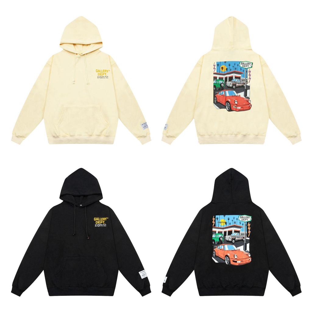 Unisex Trendy Hooded Sweatshirt with 2024 Autumn/Winter Logo Print