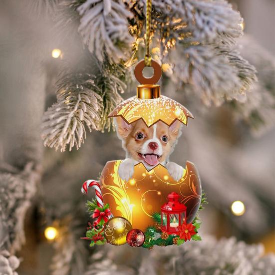 Juletre Valpeanheng med snor Gylneegg Design Akryl Juleoppheng Julegave Nyttår Festrekvisita