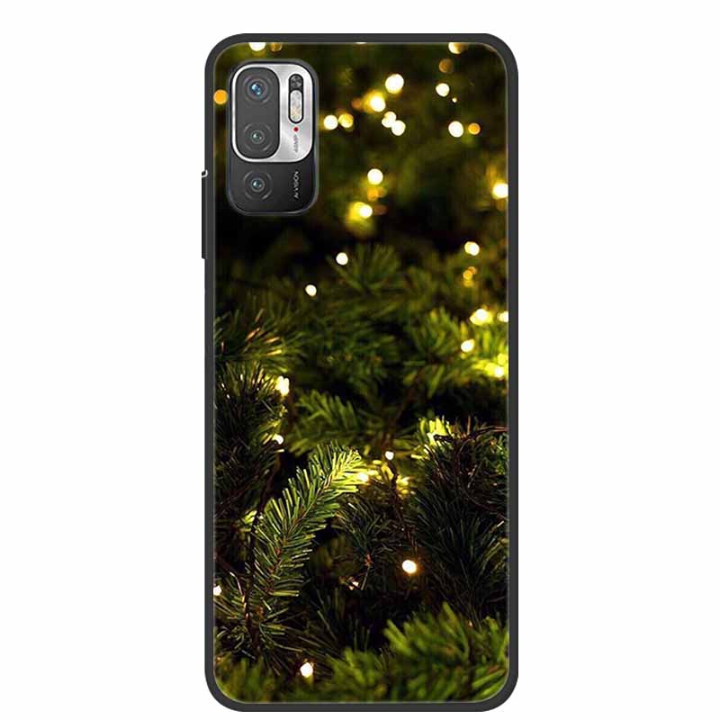 Christmas Cartoon Case For Xiaomi Redmi Note10 Case Silicone Soft TPU Cover for Xiaomi Redmi Note 10T 10 Pro 4G 5G 10S 9T 9 Case