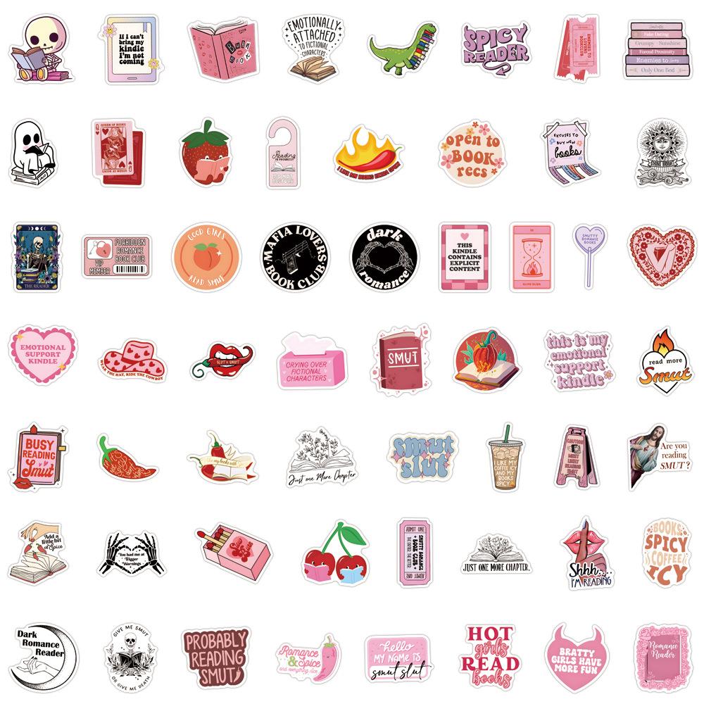 55 New Smut Book Graffiti Stickers Decorate Laptop Suitcase Mobile Phone DIY Stickers
